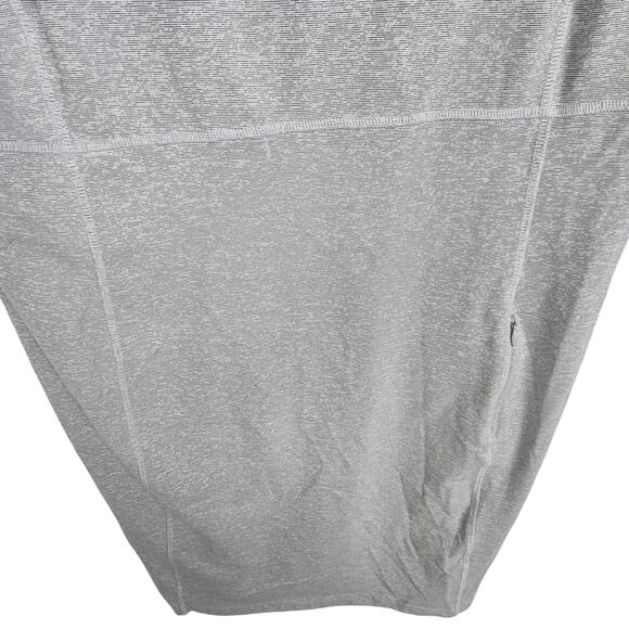 Duluth Trading Dress Knee Length Dress Scoop Neck Dress L Gray NoGa UPF 50 - Picture 3 of 8